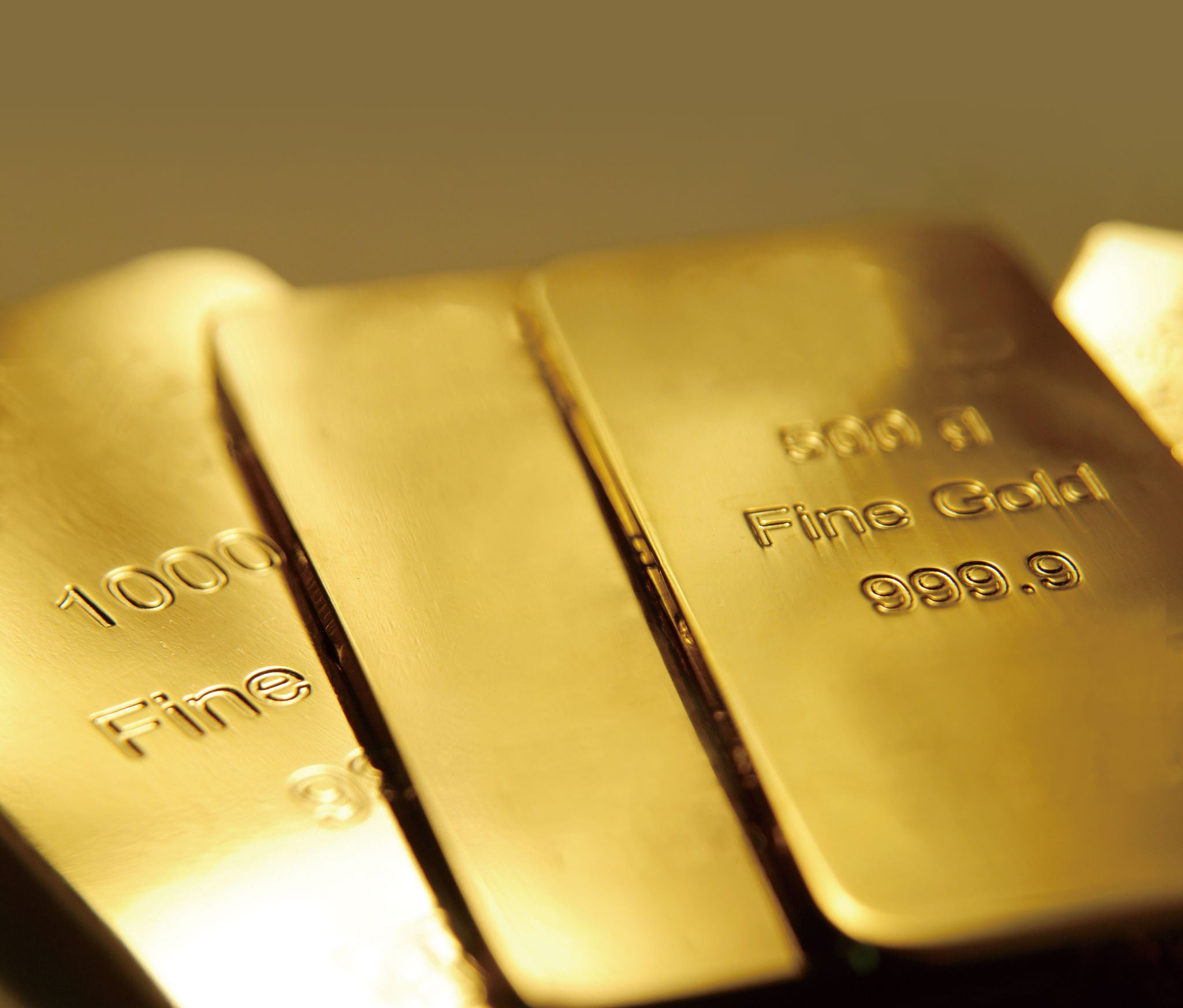 Some gold bars