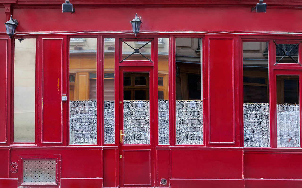 Facade of Parisian building