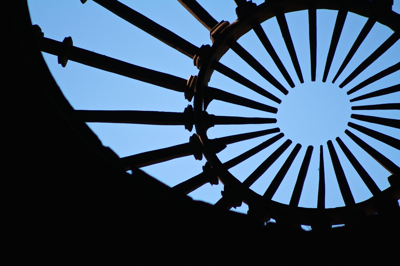 Low Angle View Of Skylight